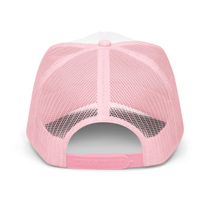 PINK EMBROIDERED THAT'S CAP Foam trucker hat