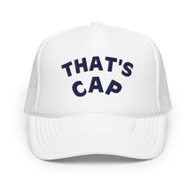 NAVY EMBROIDERED THAT'S CAP Foam trucker hat