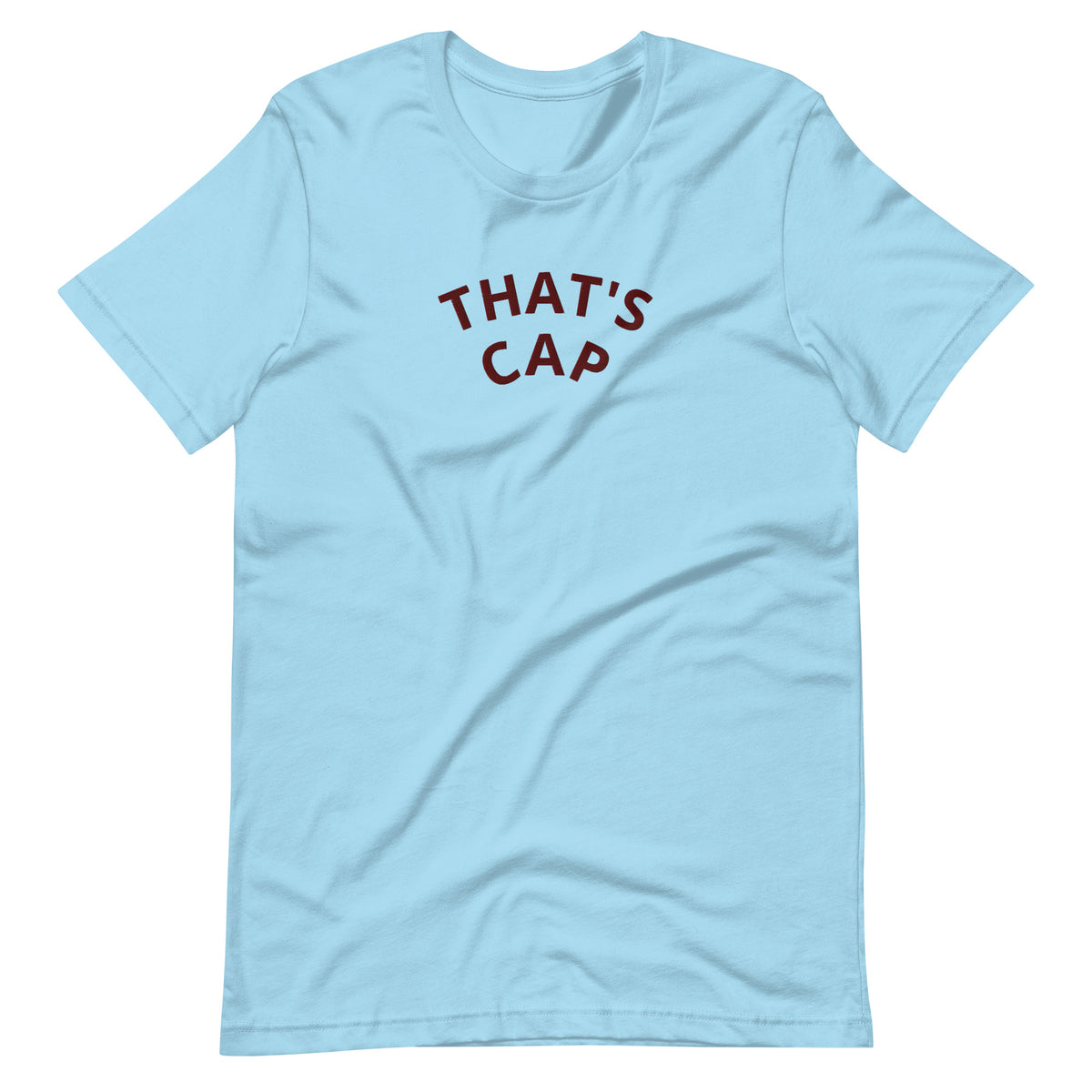 MAROON EMBROIDERED THAT'S CAP Unisex t-shirt