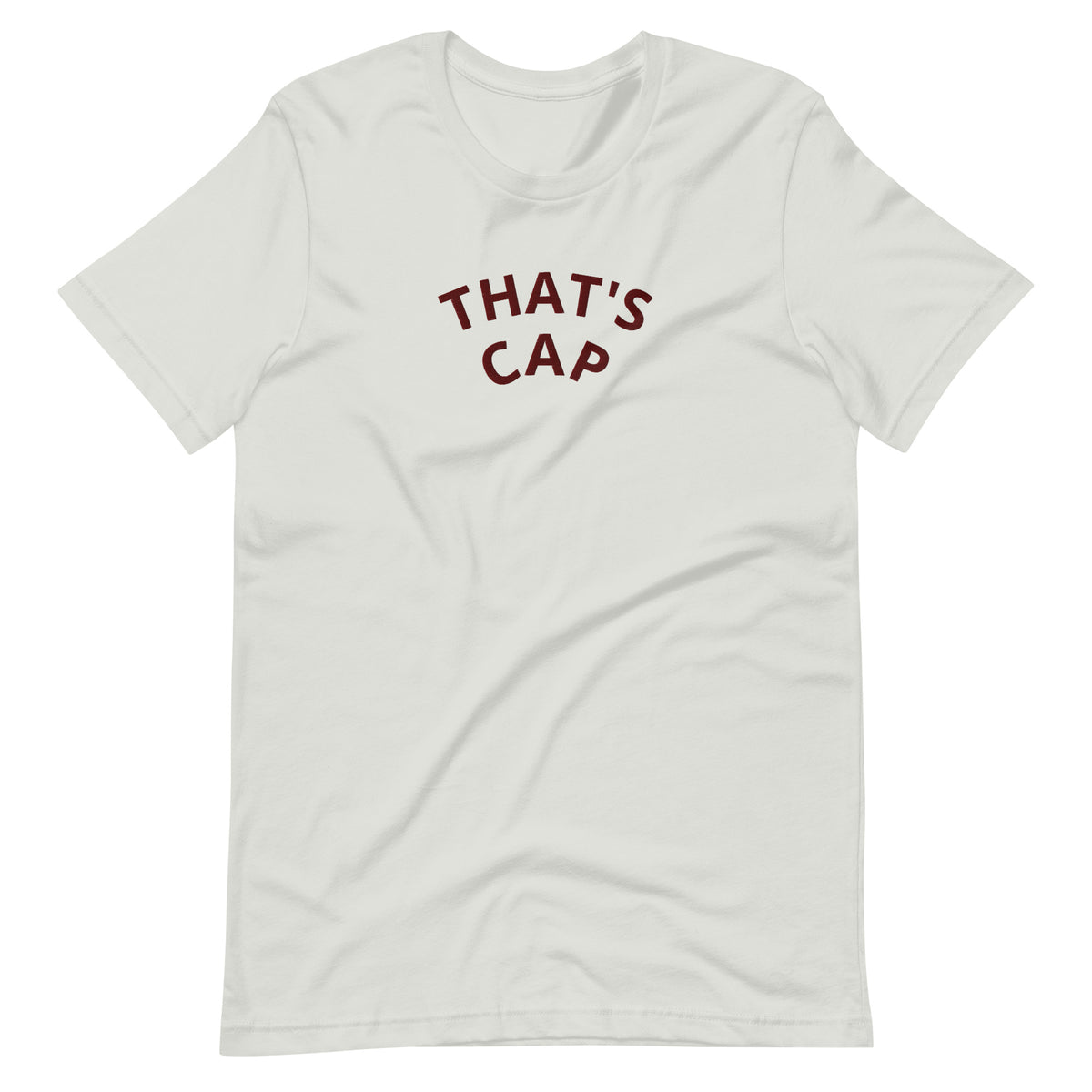 MAROON EMBROIDERED THAT'S CAP Unisex t-shirt